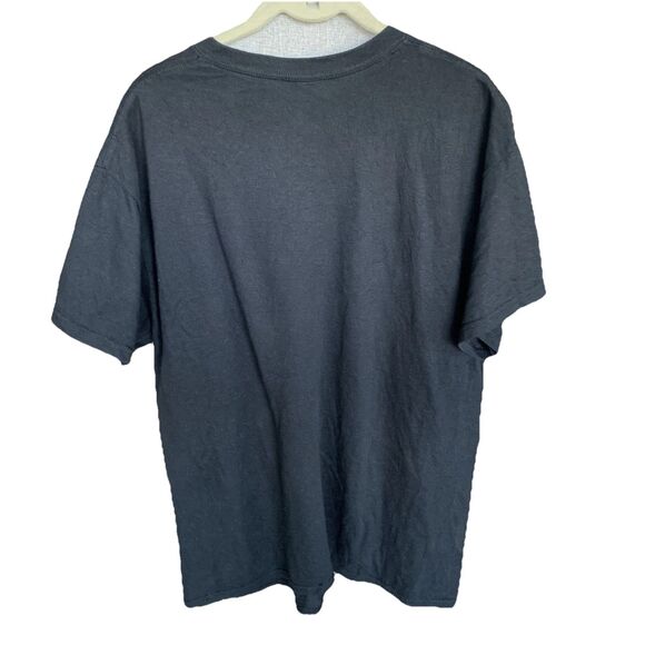 Vintage A Rage Turnbeutel Yeti Aggretsuko T-Shirt Mens Heavy Music DJ MC Black M - Picture 12 of 15